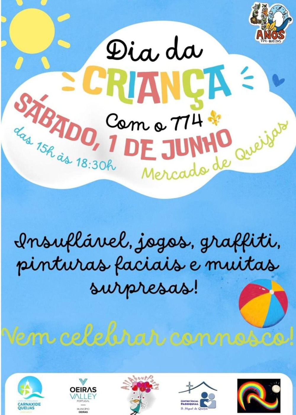 Dia da Criança no Mercado de Queijas