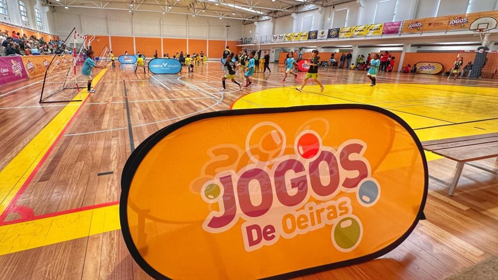 Jogos de Oeiras no Pavilhão da Escola Noronha Feio