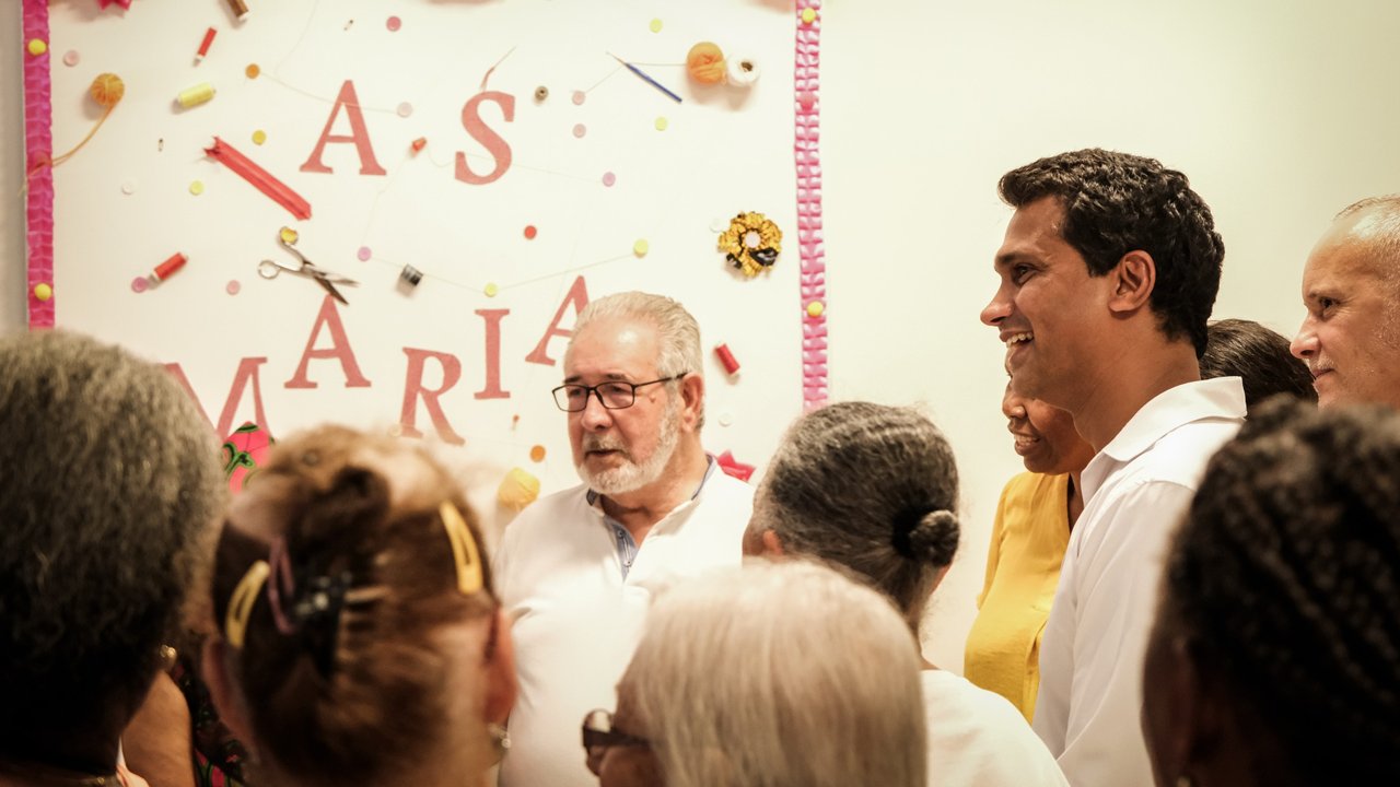 Almoço-convívio do projeto "As Marias"