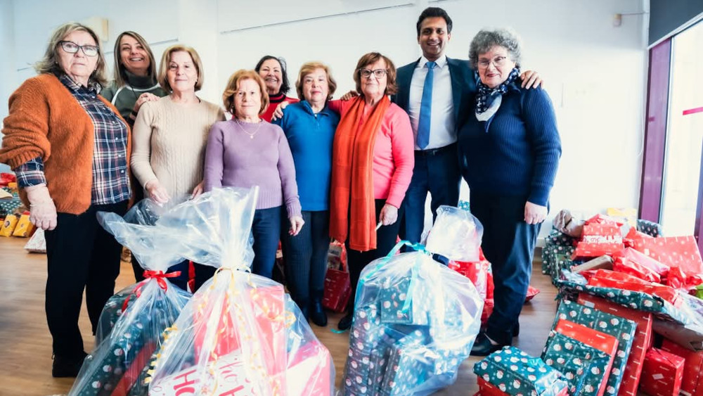 Festa final do projeto "Um Brinquedo, Um Sorriso"