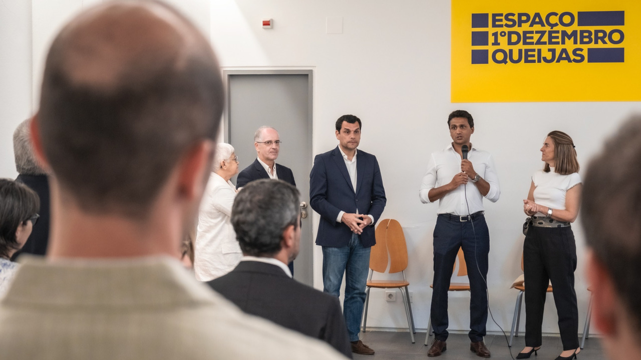 Inauguração do Espaço 1º Dezembro de Queijas