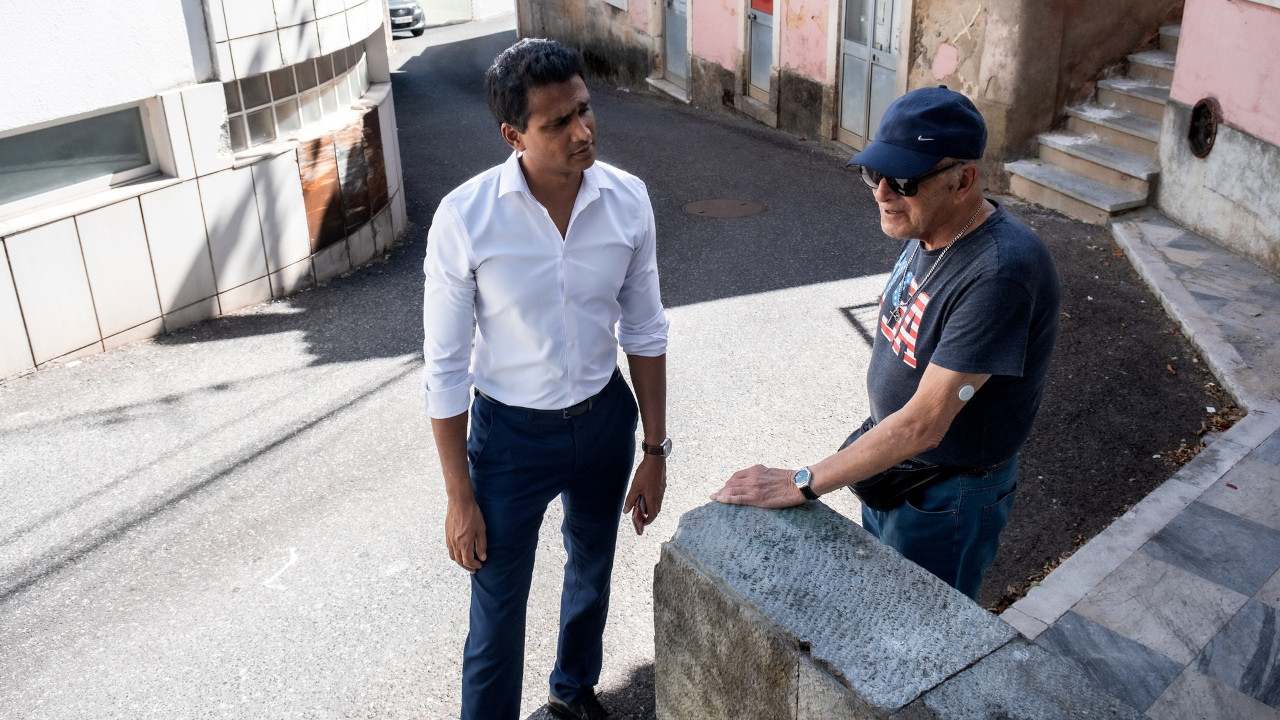 Visita do Presidente Inigo Pereira a Linda-a-Pastora