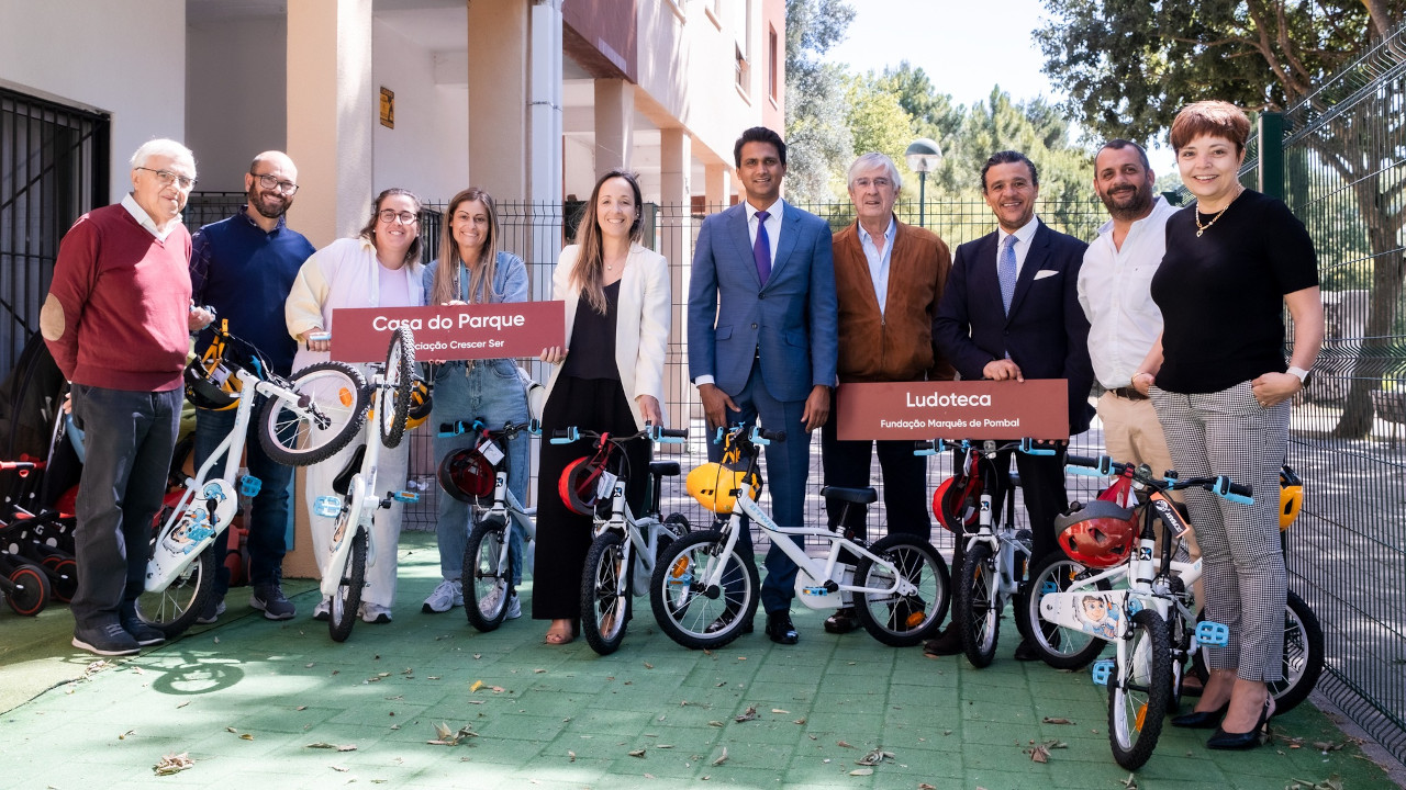 Miele Portugal oferece bicicletas para crianças 