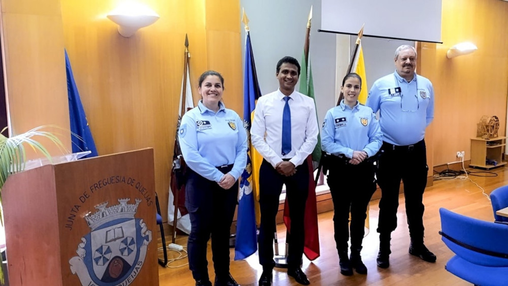 Inigo Pereira reúne com a Comandante da Divisão Policial de Oeiras