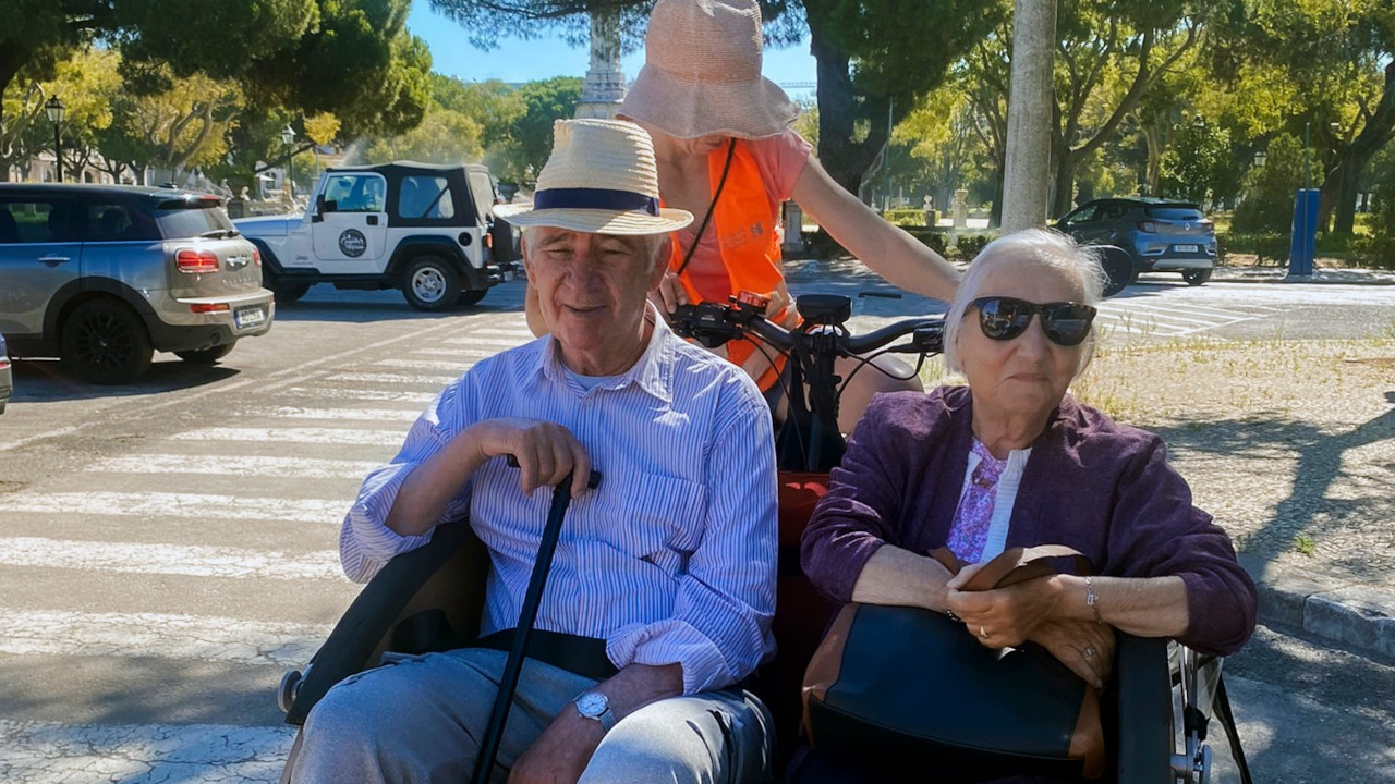 Regressaram os passeios de Trishaw em Lisboa