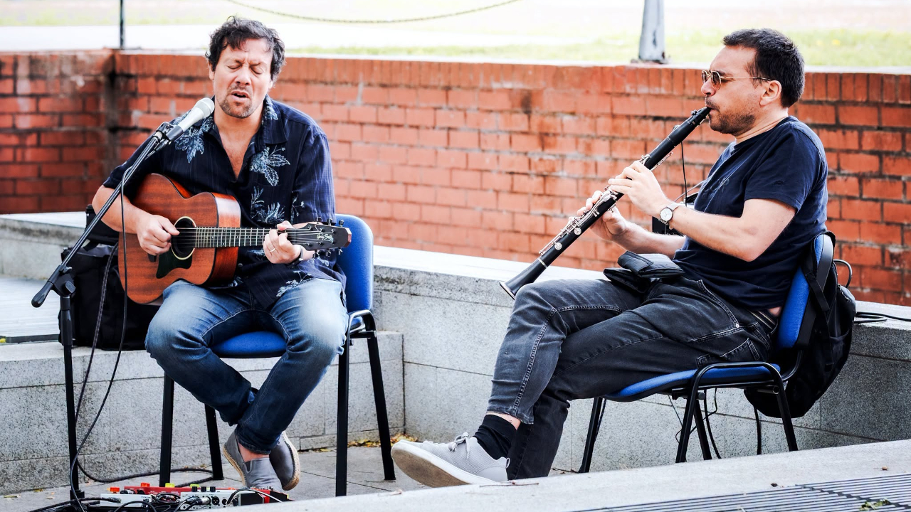 Músicos da SERUL no AnimàRua