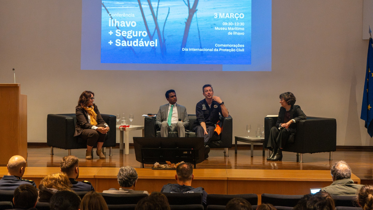 Participação na 1.ª Conferência “Ílhavo + Seguro e + Saudável”