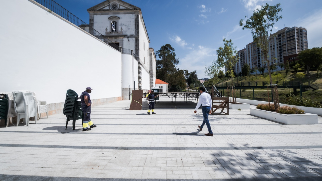 Limpeza do Santuário da Rocha após as Festas