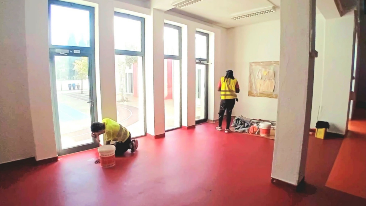 Manutenção na Escola Narcisa Pereira