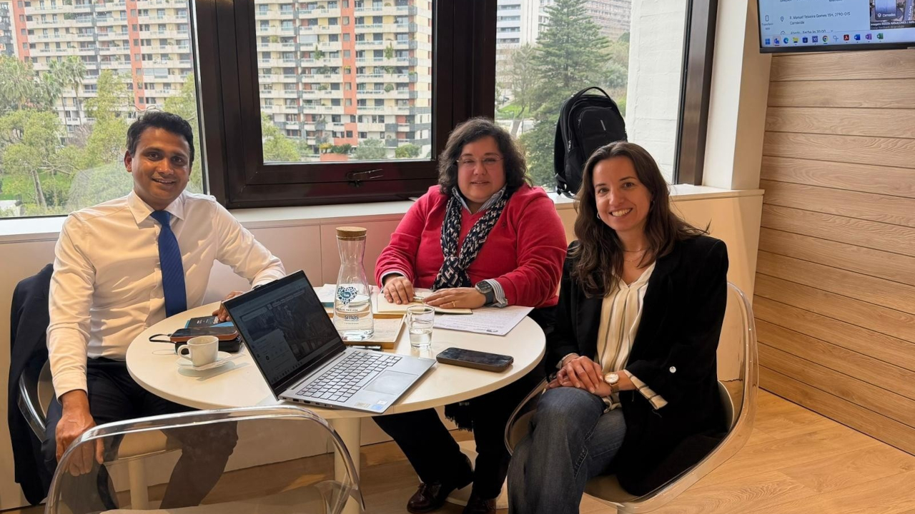 Reunião Institucional com a Parques Tejo