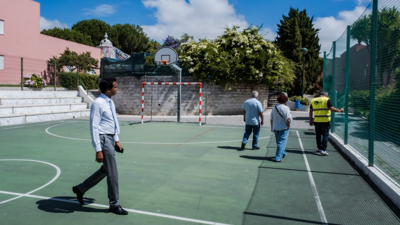 Visita ao Bairro Luta pela Casa