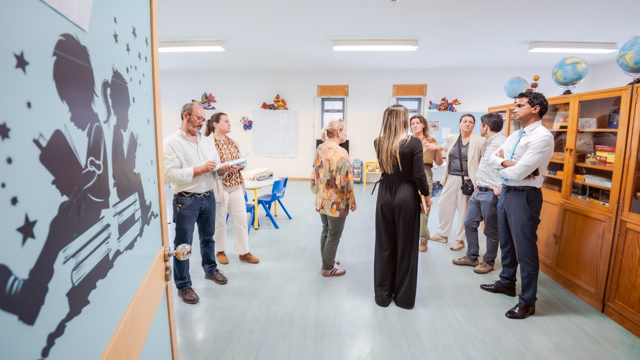 Visita de Trabalho às Escolas da Freguesia