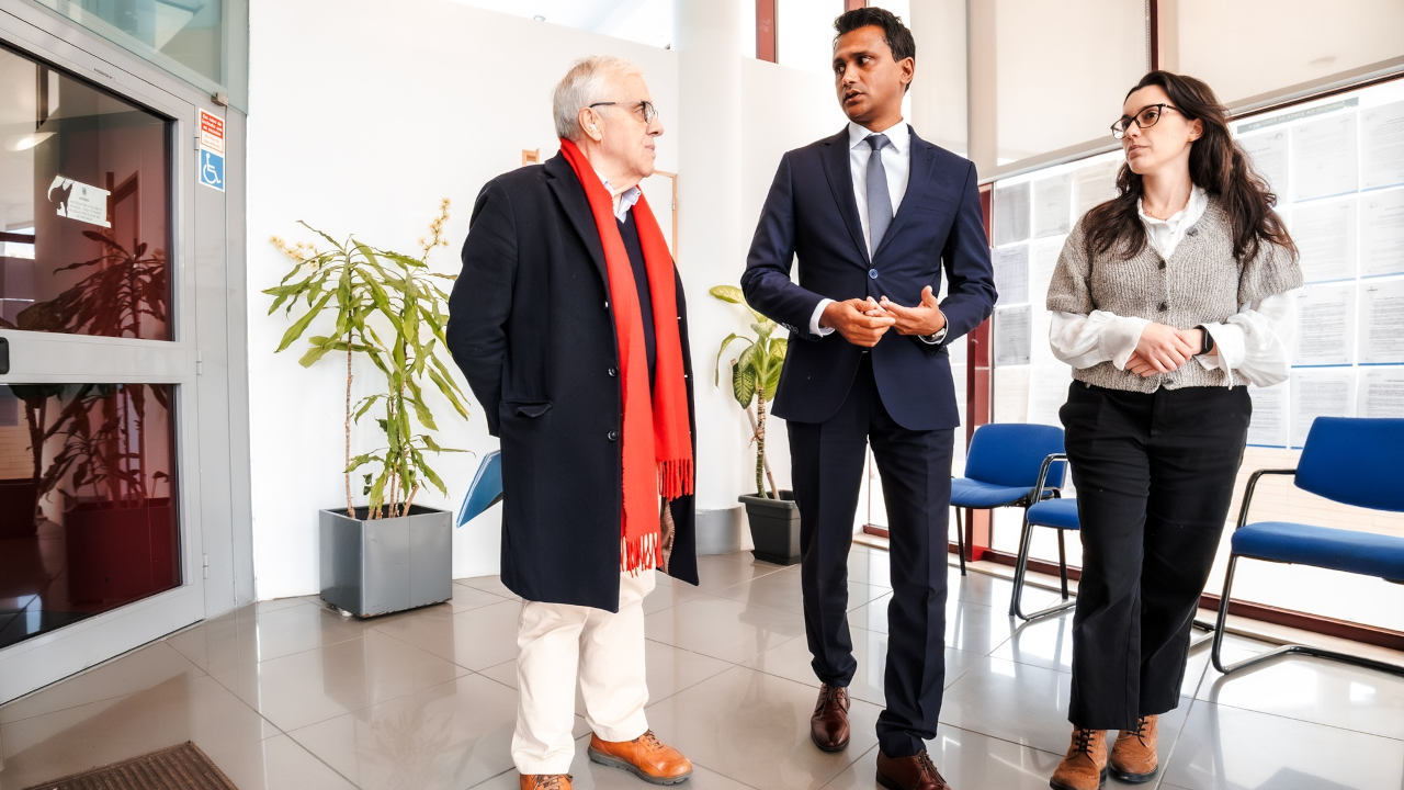 Visita institucional à União de Freguesias