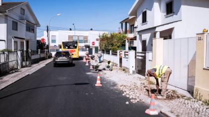 Requalificação da Calçada em Queijas