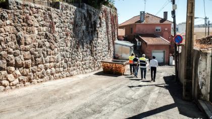 Repavimentação na Rua Manuel Pereira de Azevedo